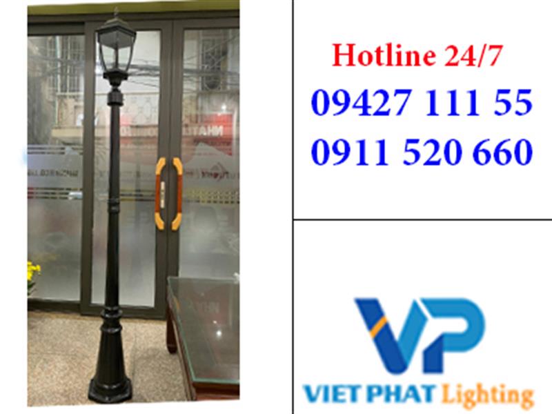 Cột Nhôm DC01 lắp đèn chùa pha lê