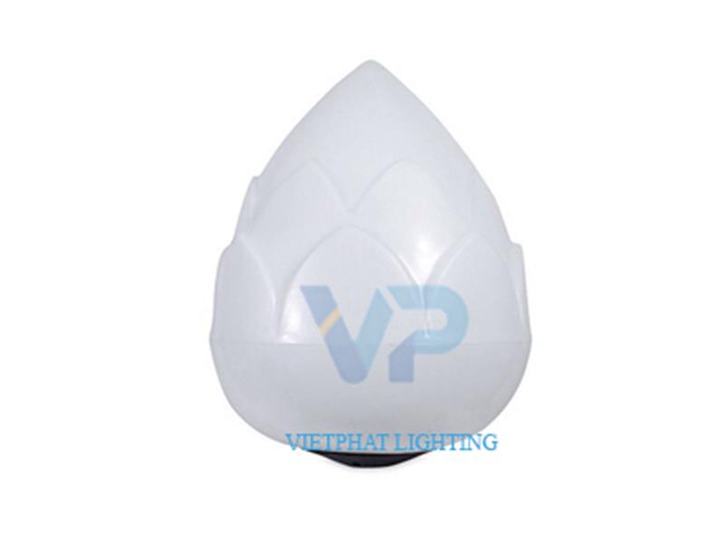 Đèn sân vườn cầu hoa sen D400 - SV07