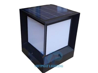 Đèn trụ cổng vuông năng lượng mặt trời  - TC 03