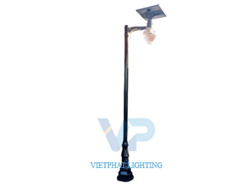 Cột đèn DC02 lắp đèn năng lượng