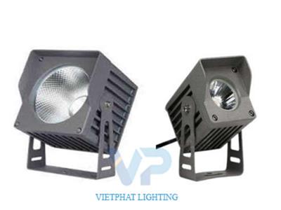 Đèn rọi cột vuông xám RC08