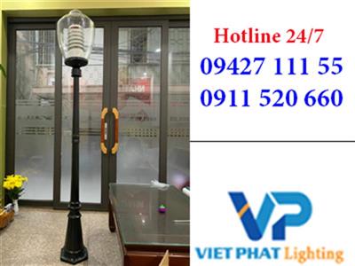 Cột Nhôm DC01 lắp cầu búp Zelta