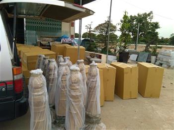 Cột đèn trang trí sân vườn - Dự án triển khai tại Đền Trần Thái Bình